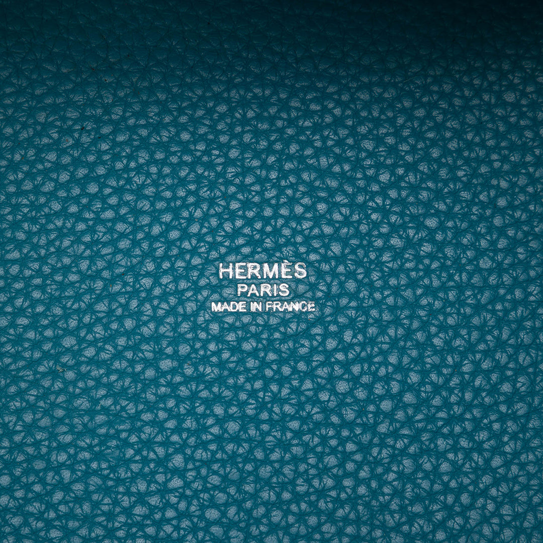 Hermès Sac à main Picotin Lock 18 Clémence Bleu – vue 5 – GABY PARIS
