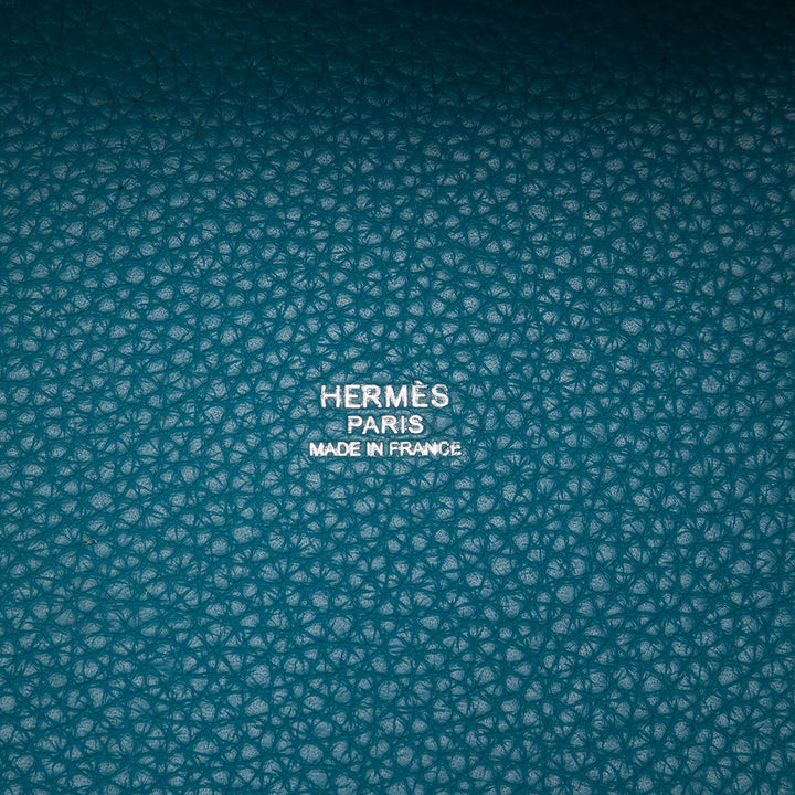 Hermès Sac à main Picotin Lock 18 Clémence Bleu – vue 5 – GABY PARIS