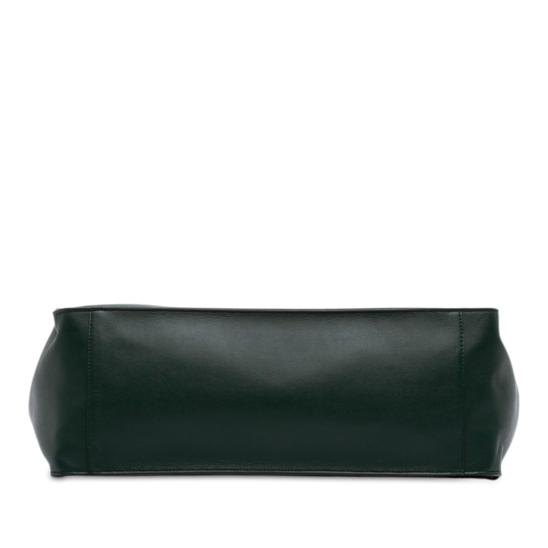 Stella McCartney Faux Stella Logo Cabas Cuir
