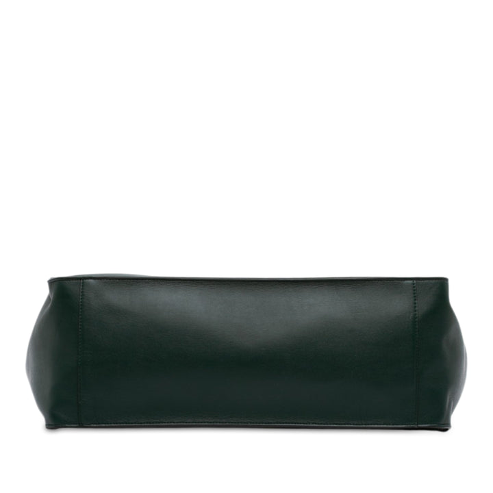 Stella McCartney Faux Stella Logo Cabas Cuir