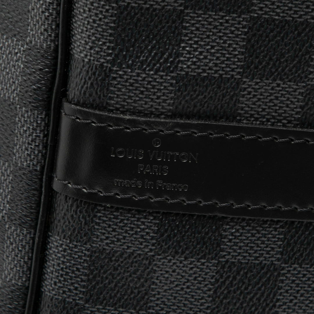 Louis Vuitton Damier Graphite Keepall Bandouliere 55