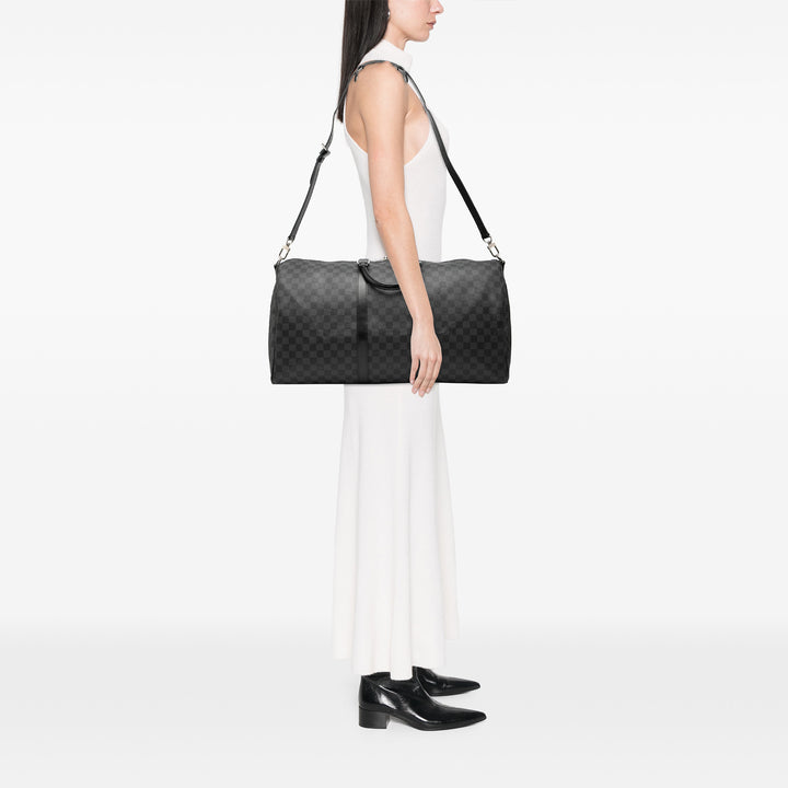 Louis Vuitton Damier Graphite Keepall Bandouliere 55