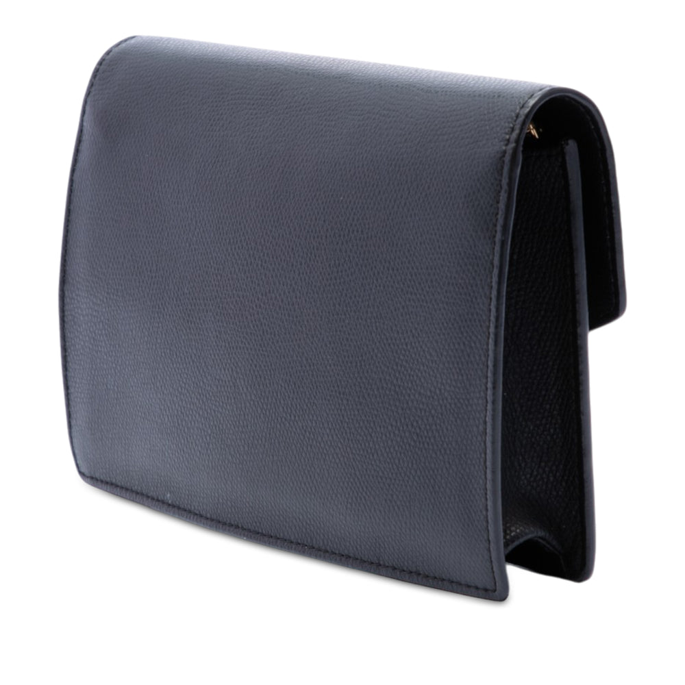 Fendi Sac bandoulière F Is Fendi Enveloppe Wallet on Chain Noir – vue 2 – GABY PARIS