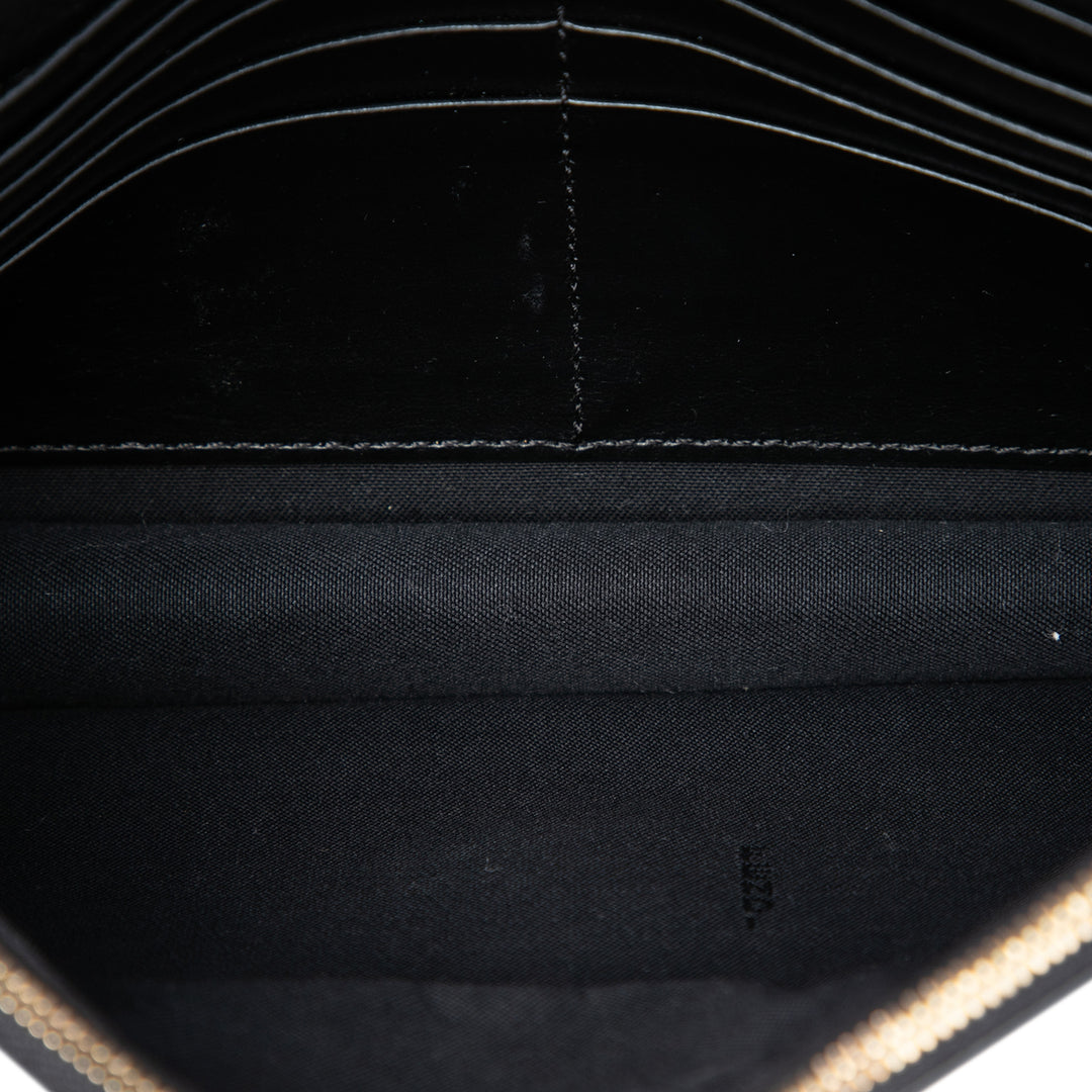 Fendi Sac bandoulière F Is Fendi Enveloppe Wallet on Chain Noir – vue 4 – GABY PARIS