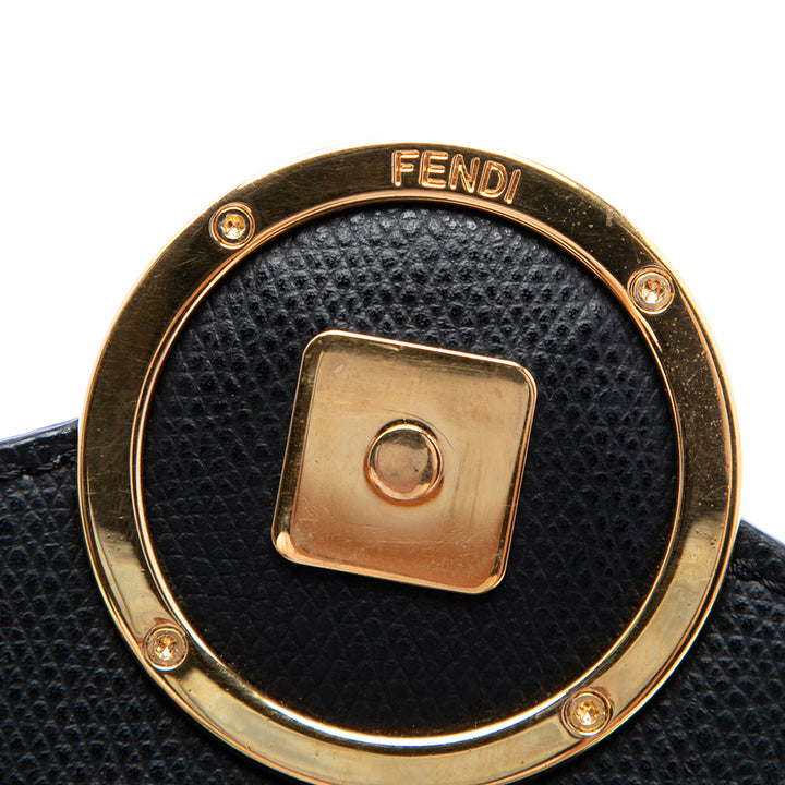 Fendi Sac bandoulière F Is Fendi Enveloppe Wallet on Chain Noir – vue 5 – GABY PARIS