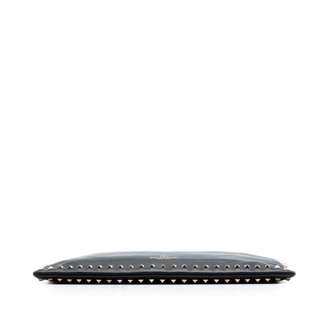Valentino Large Cuir Rockstud Pochette