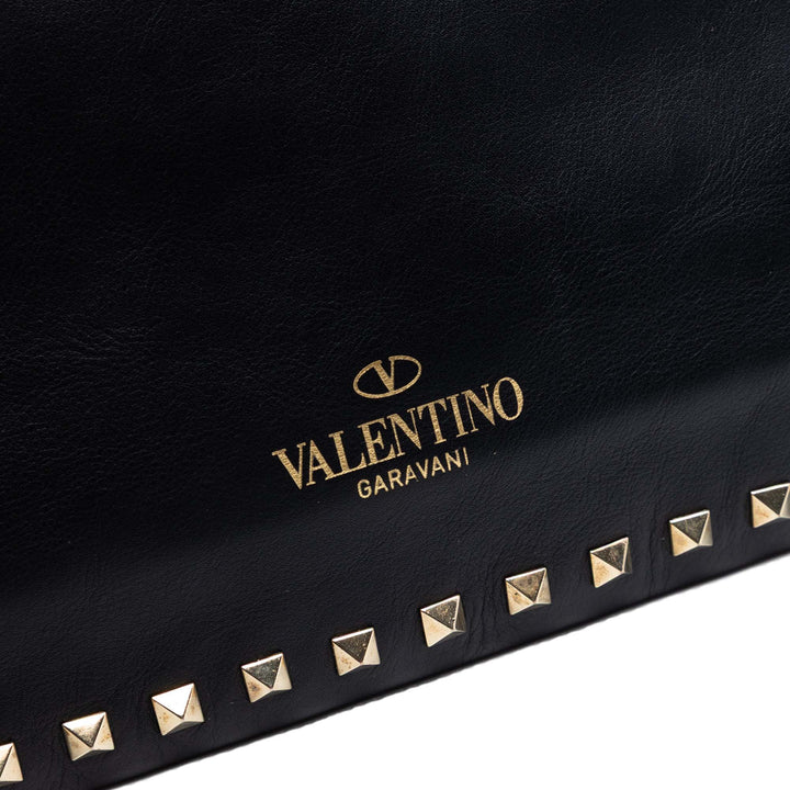 Valentino Large Cuir Rockstud Pochette