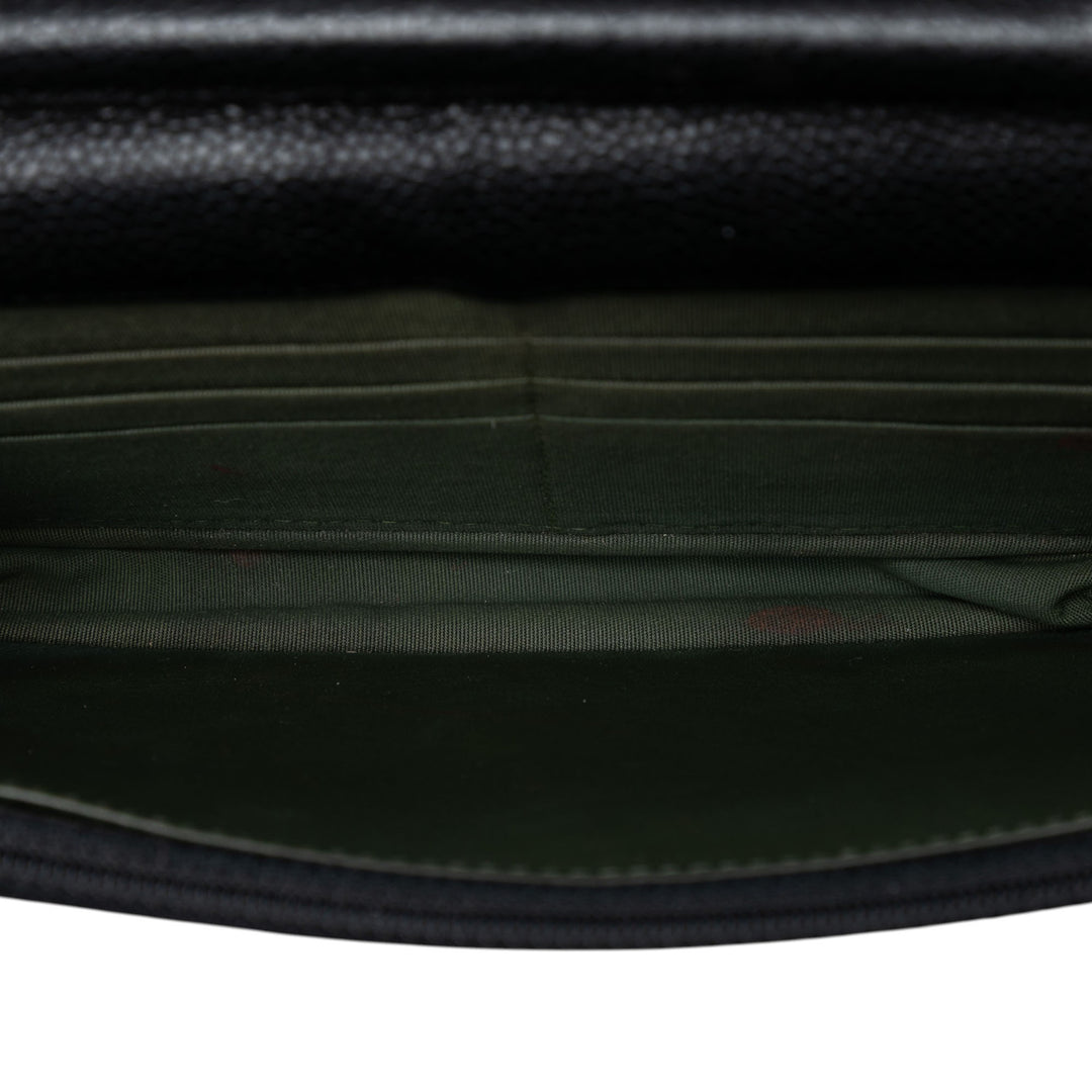 Chanel Matelassé Caviar Boy Wallet on Chain