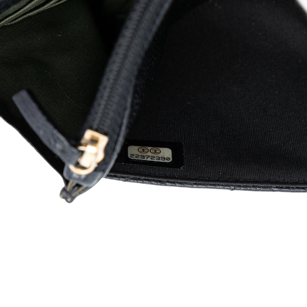 Chanel Matelassé Caviar Boy Wallet on Chain