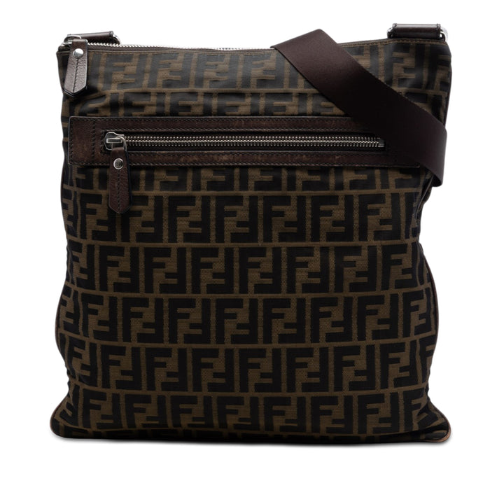 Fendi Zucca Toile Sac porté croisé