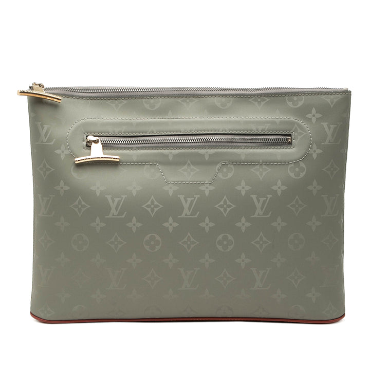 Louis Vuitton Titanium Pochette Cosmos Monogram Gris – vue principale – GABY PARIS
