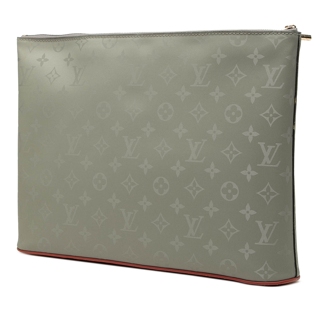Louis Vuitton Titanium Pochette Cosmos Monogram Gris – vue 2 – GABY PARIS