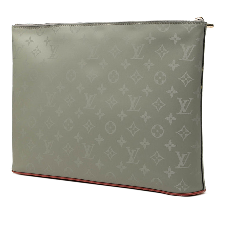 Louis Vuitton Titanium Pochette Cosmos Monogram Gris – vue 2 – GABY PARIS
