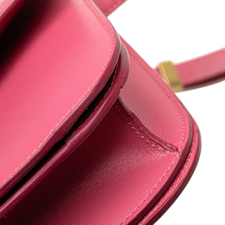 Medium Calfskin Classic Box Pink - Gaby Paris