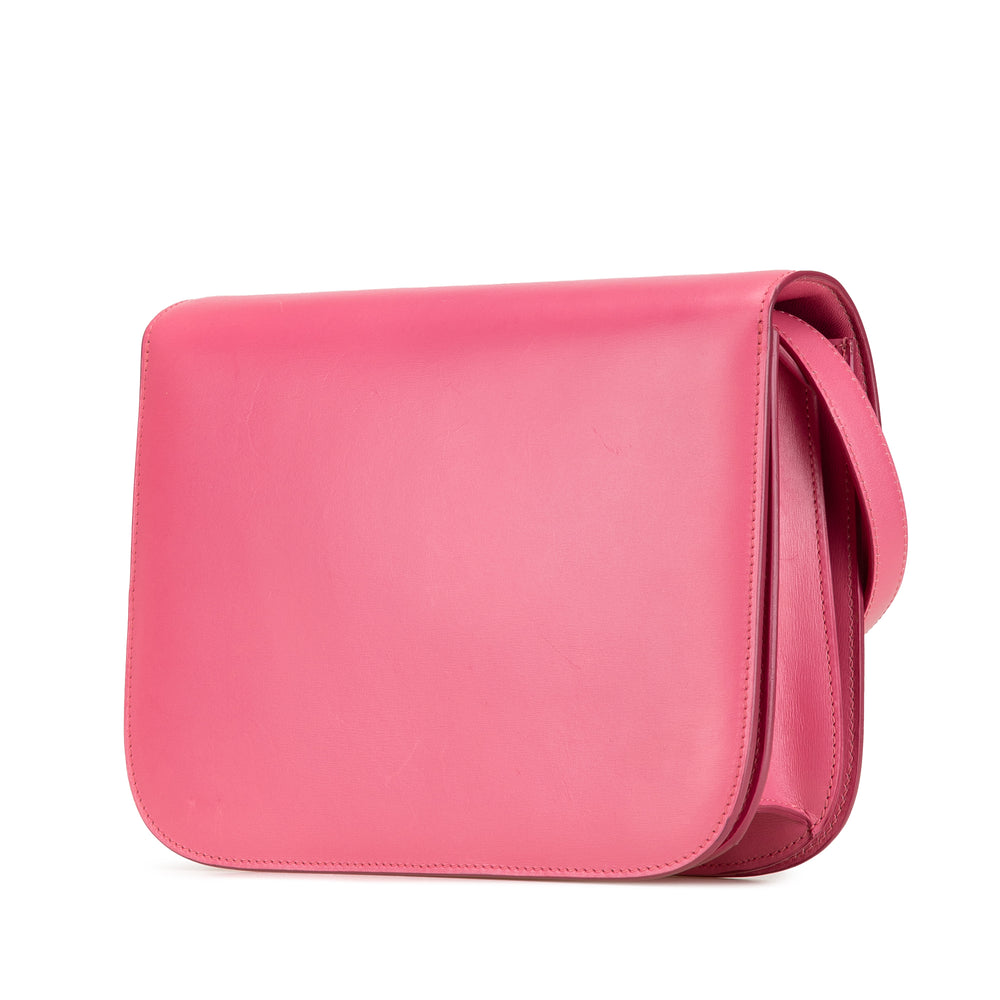 Medium Calfskin Classic Box Pink - Gaby Paris