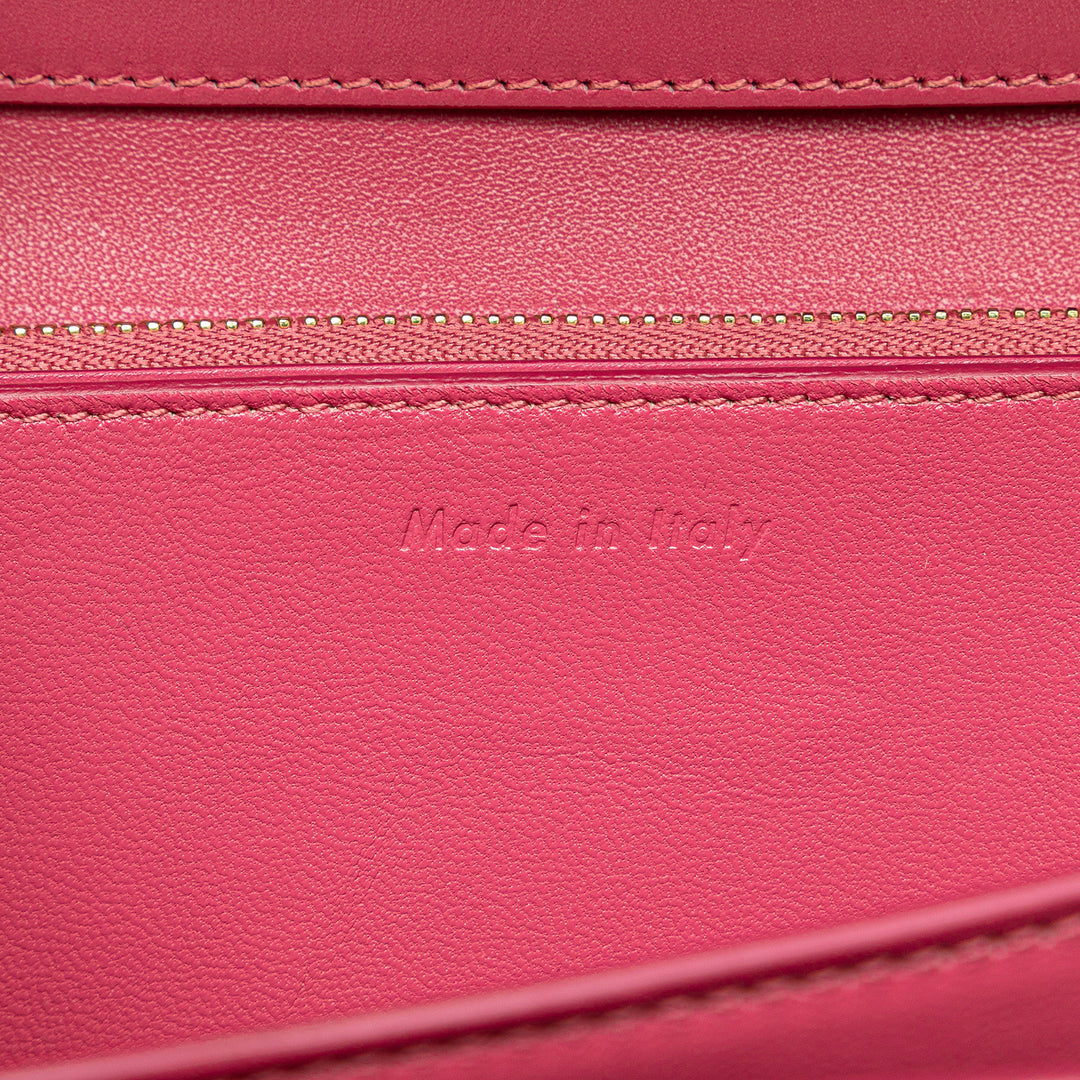 Medium Calfskin Classic Box Pink - Gaby Paris
