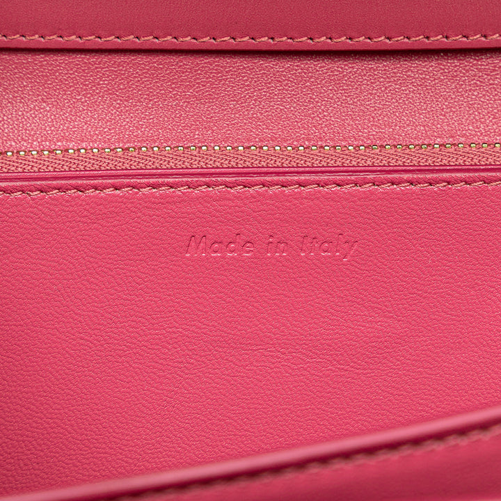 Medium Calfskin Classic Box Pink - Gaby Paris