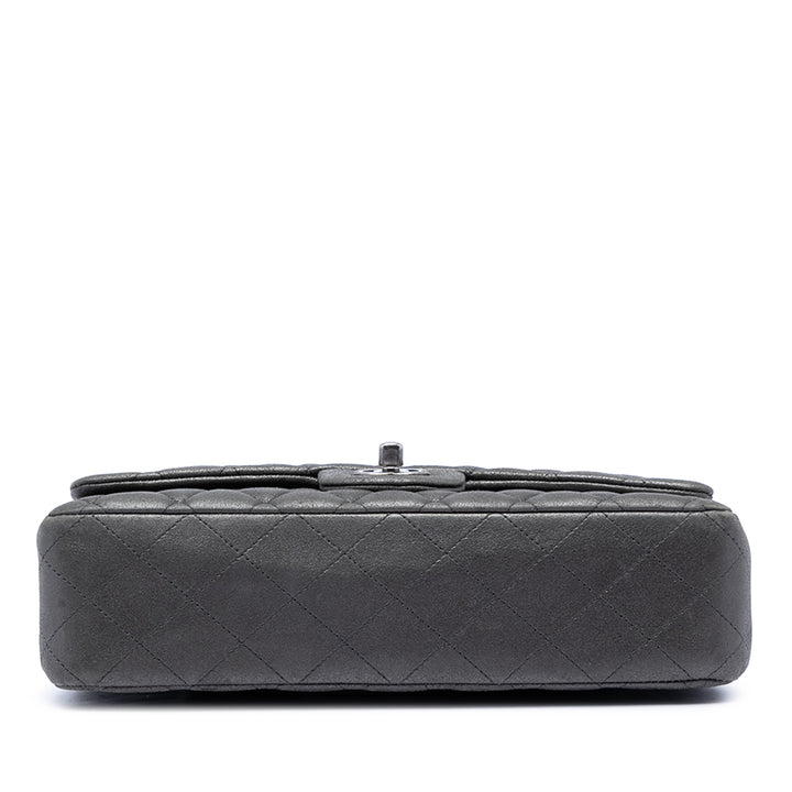 Chanel Medium Classic Iridescent Cuir d’agneau Double rabat