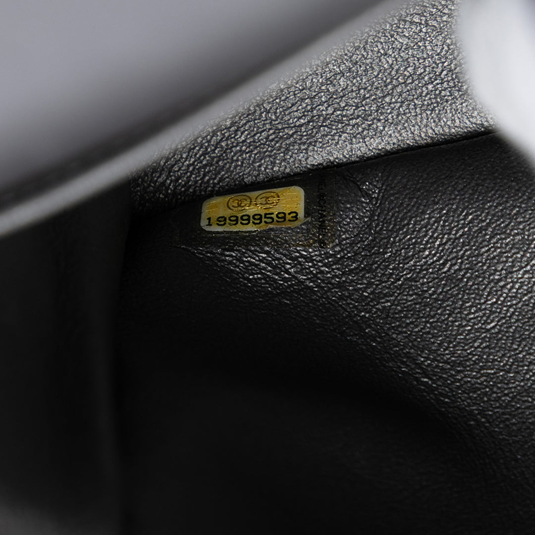 Chanel Medium Classic Iridescent Cuir d’agneau Double rabat