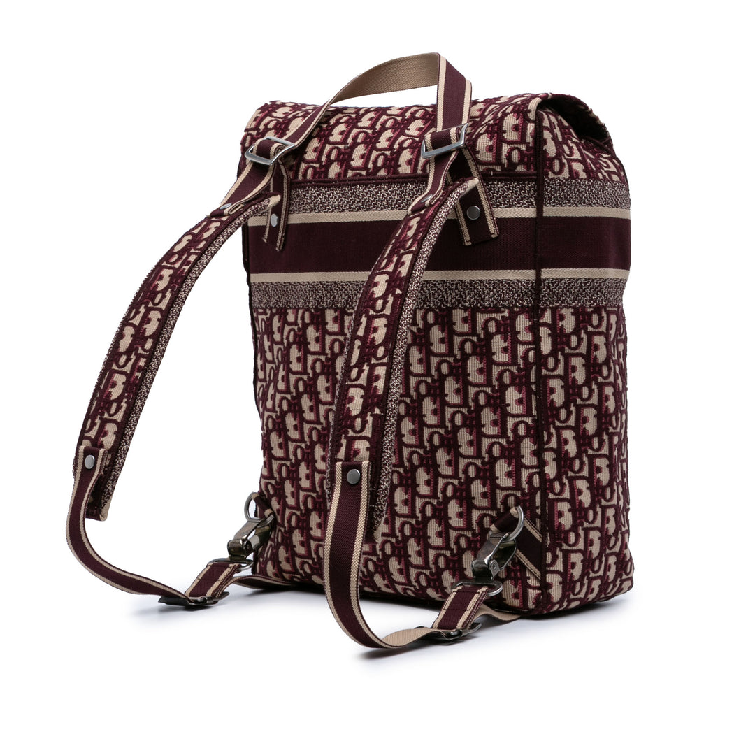 Dior Oblique brodé Toile Diorcamp Sac à dos