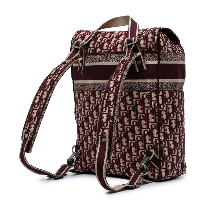 Dior Oblique brodé Toile Diorcamp Sac à dos