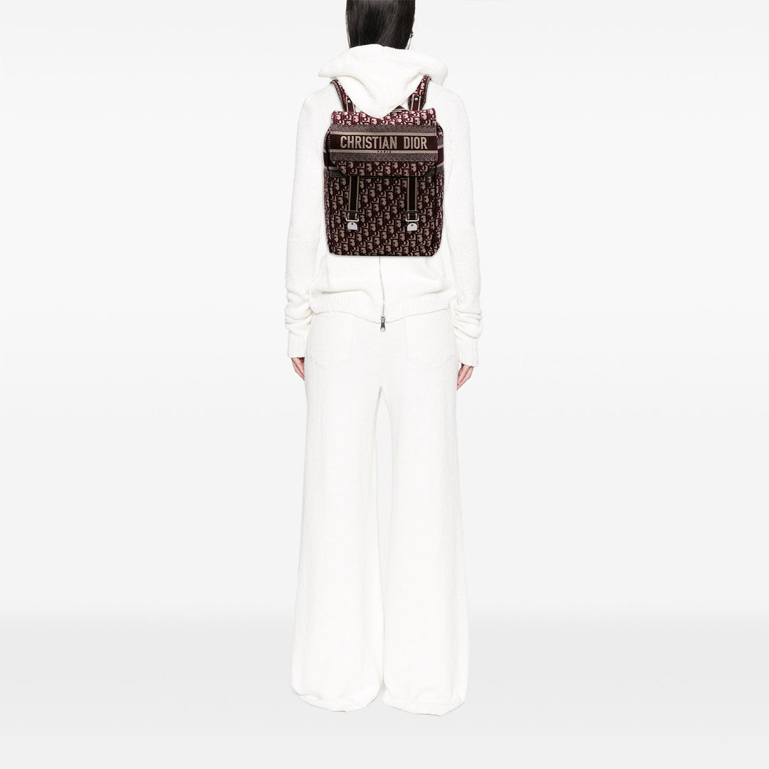 Dior Oblique brodé Toile Diorcamp Sac à dos