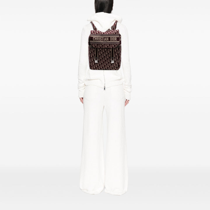 Dior Oblique brodé Toile Diorcamp Sac à dos