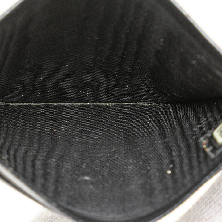 CC Goatskin Card Holder Black - Gaby Paris