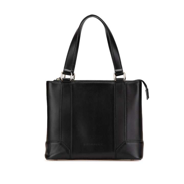 Leather Handbag Black - Gaby Paris