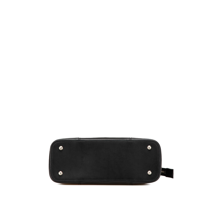 Leather Handbag Black - Gaby Paris