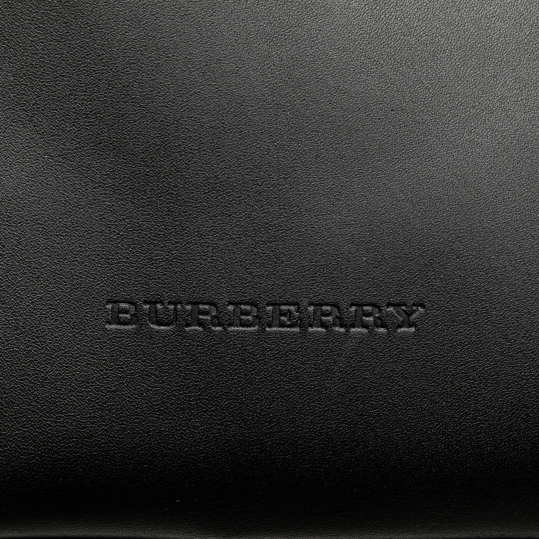 Leather Handbag Black - Gaby Paris