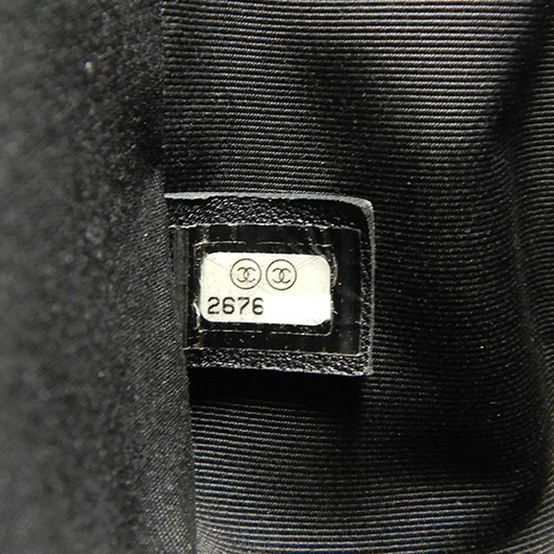 Chanel Old Medium Matelassé Cuir d’agneau Boy à rabat