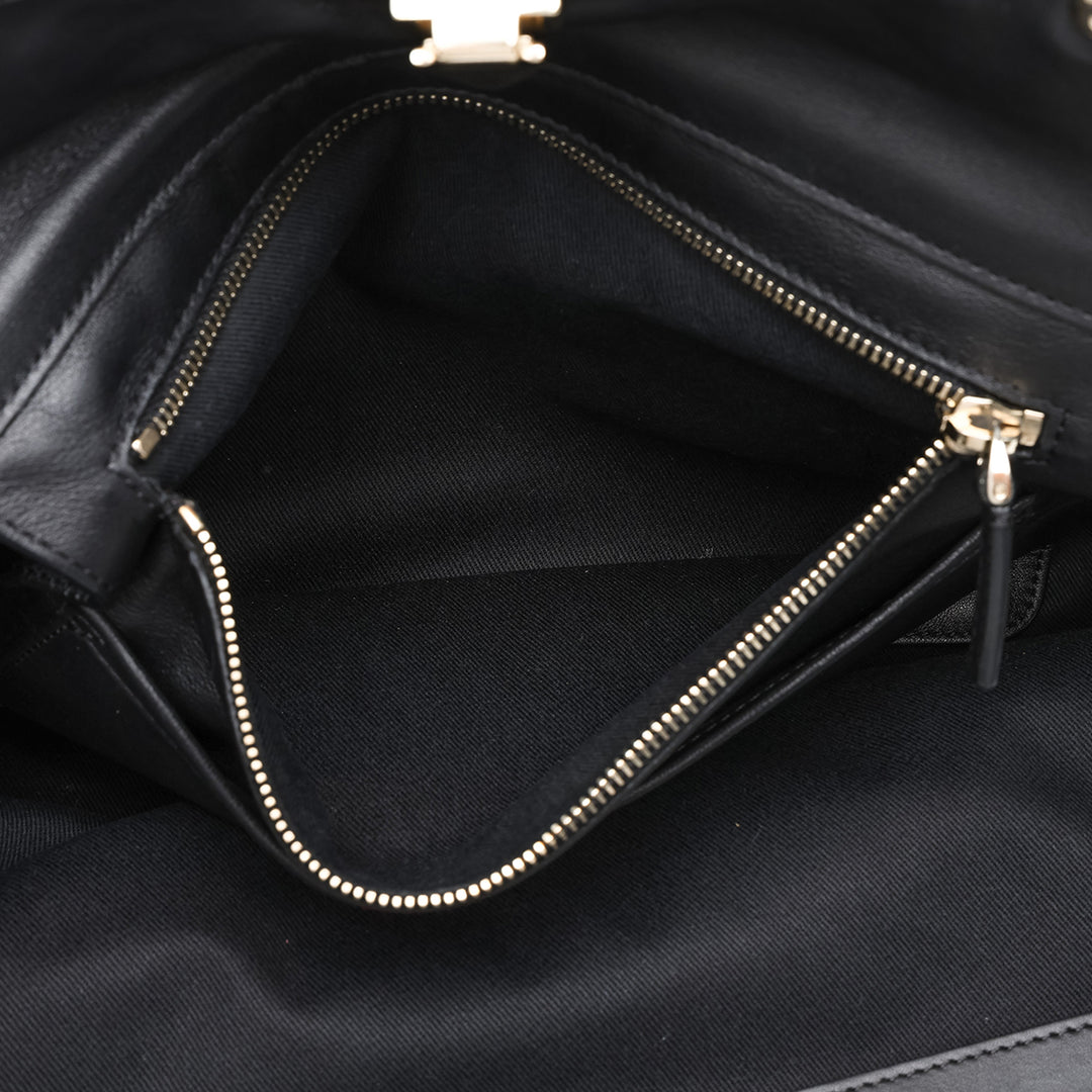 Valentino Rockstud Trapeze Sac Moyen Noir