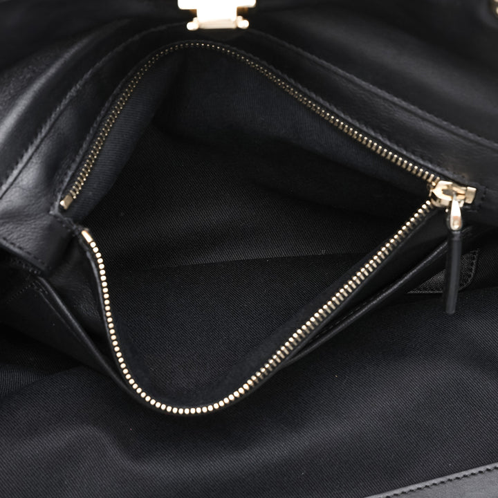 Valentino Rockstud Trapeze Sac Moyen Noir