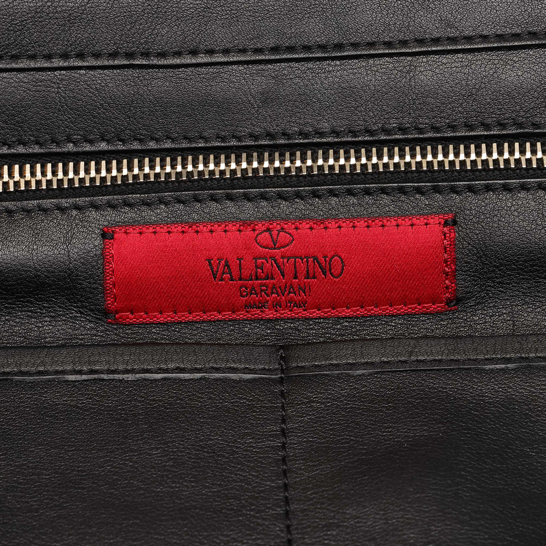 Valentino Rockstud Trapeze Sac Moyen Noir