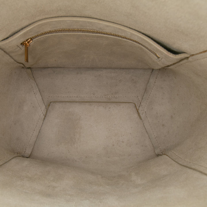Celine Small Soft Cuir de veau grainé Seau Sangle Bucket Sac