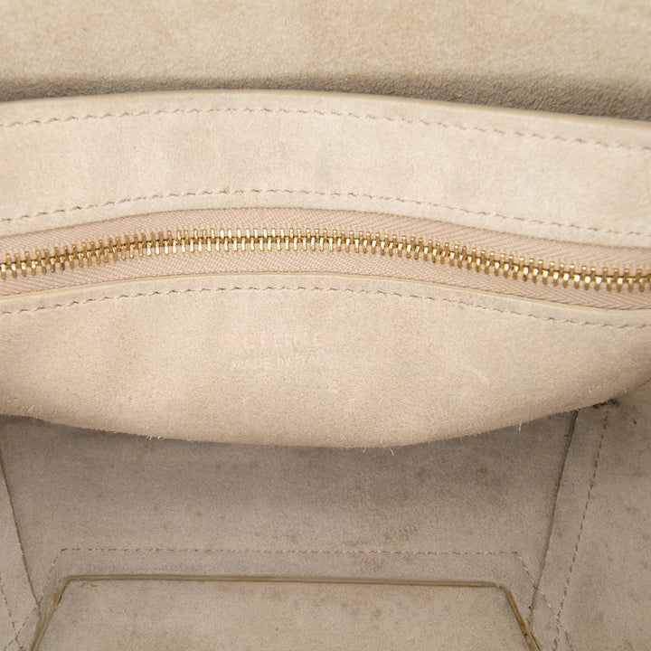 Celine Small Soft Cuir de veau grainé Seau Sangle Bucket Sac