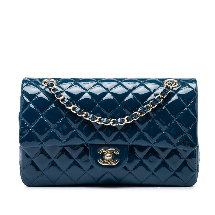 Classic Double rabat Moyen Bleu