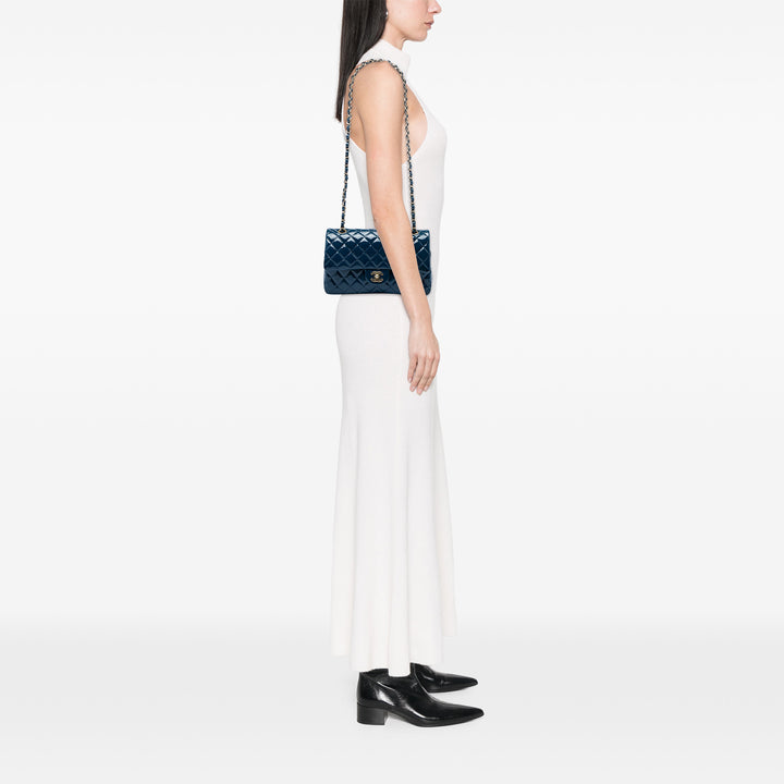 Classic Double rabat Moyen Bleu