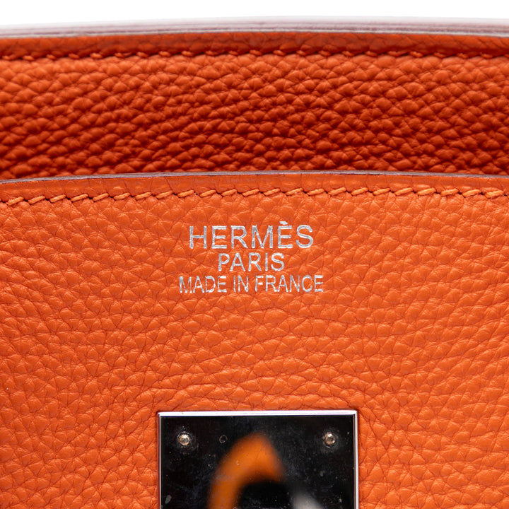 Hermès Clemence Birkin Retourne 35