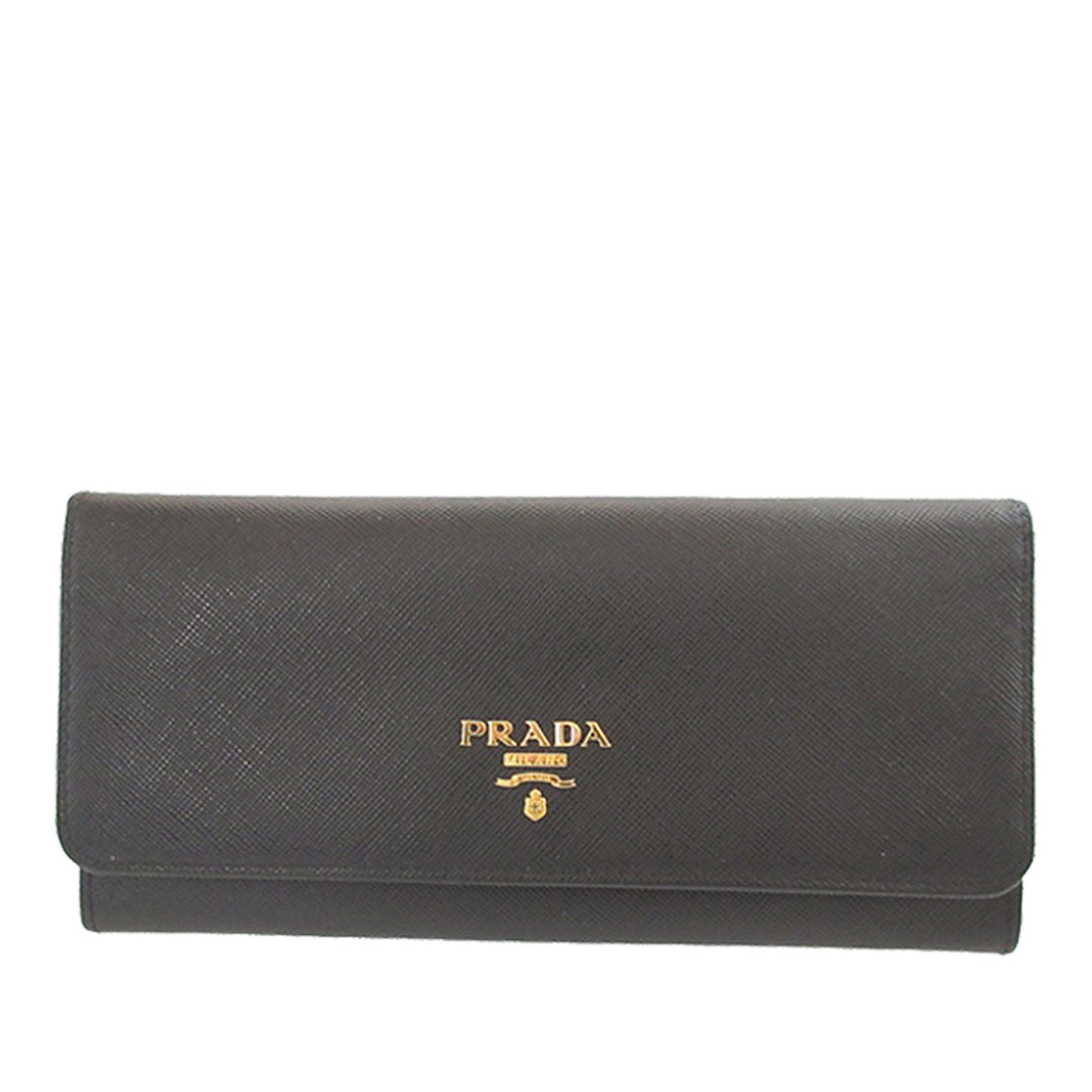 Prada : Saffiano Bifold Portefeuille long