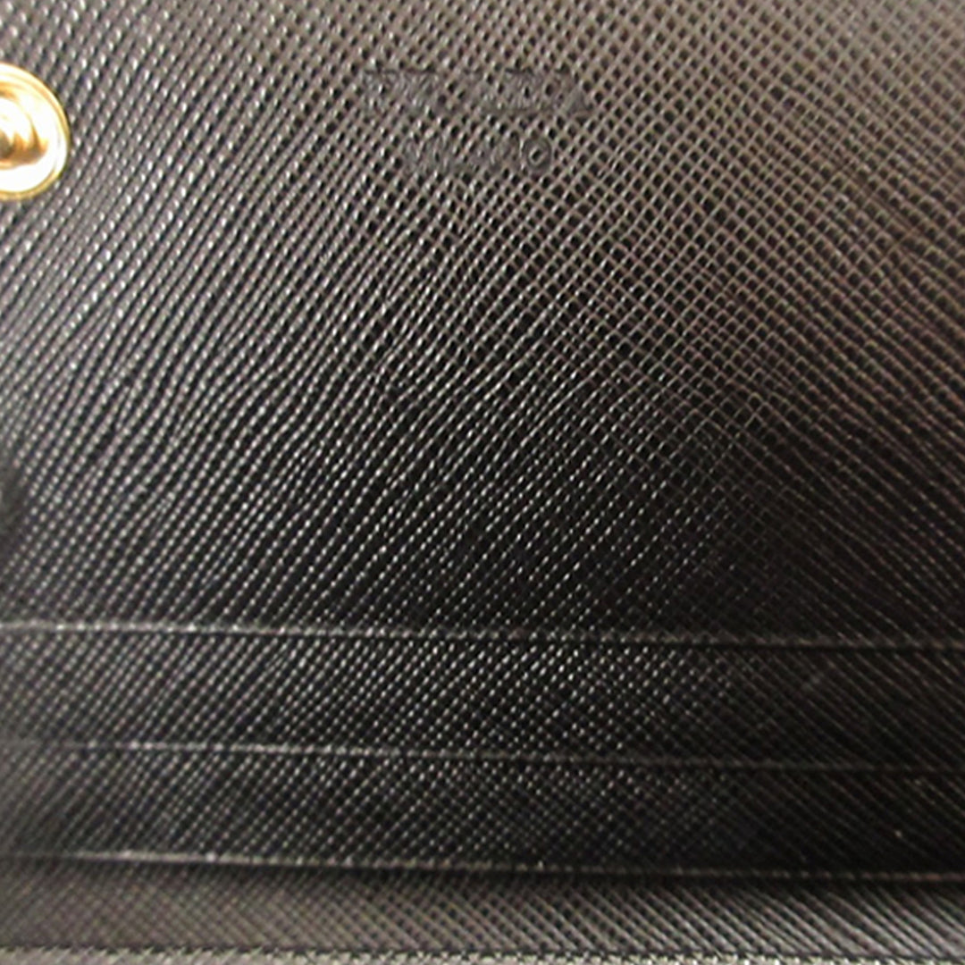 Prada : Saffiano Bifold Portefeuille long