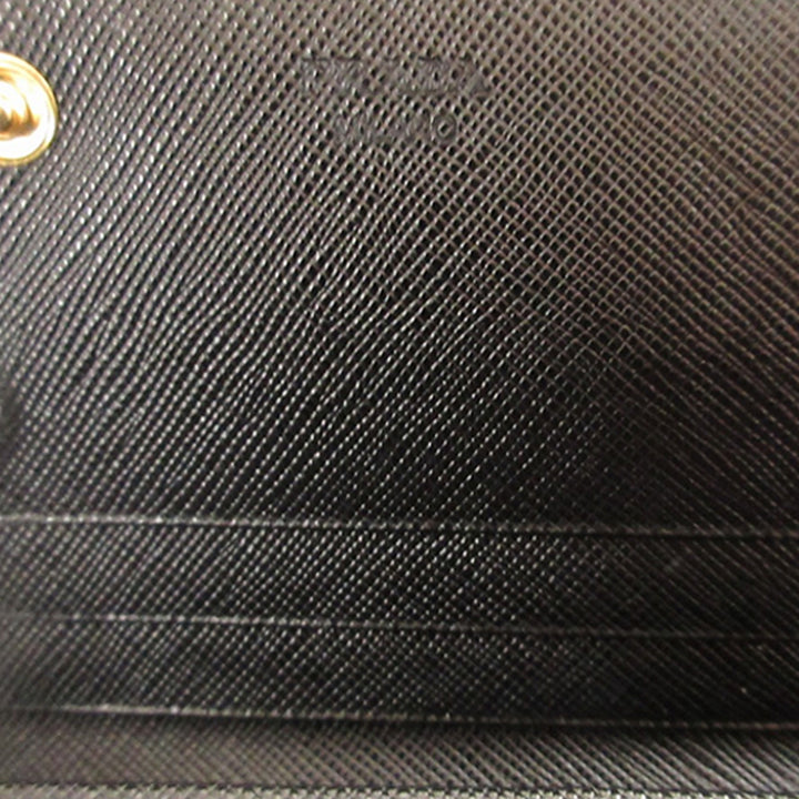 Prada : Saffiano Bifold Portefeuille long