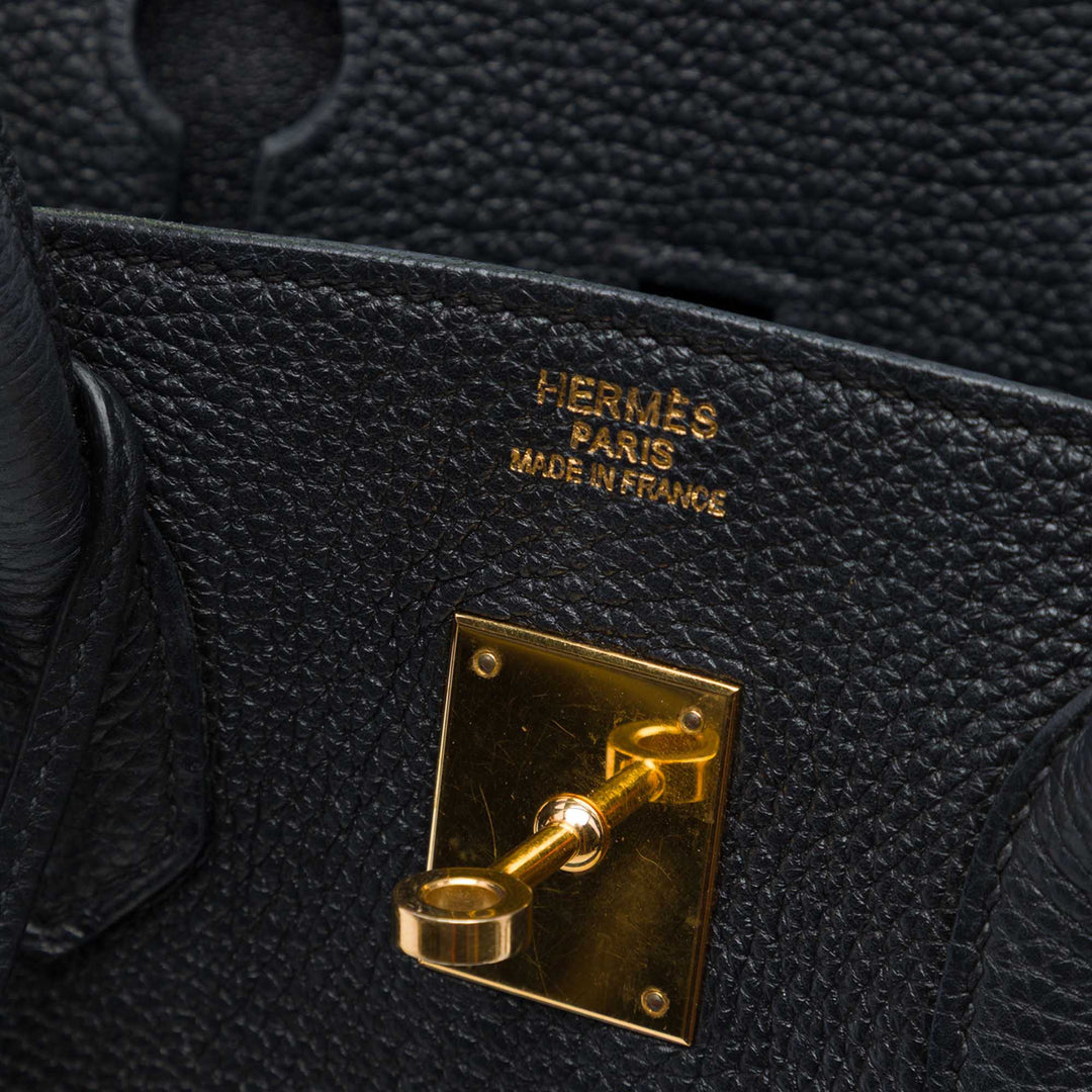 Hermès Birkin Retourne 35 Togo Noir – vue 5 – GABY PARIS