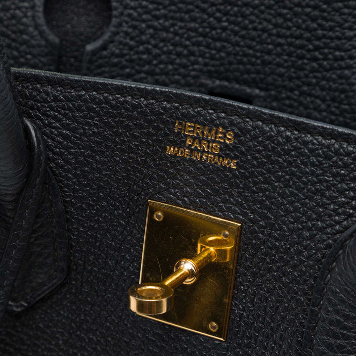 Hermès Birkin Retourne 35 Togo Noir – vue 5 – GABY PARIS