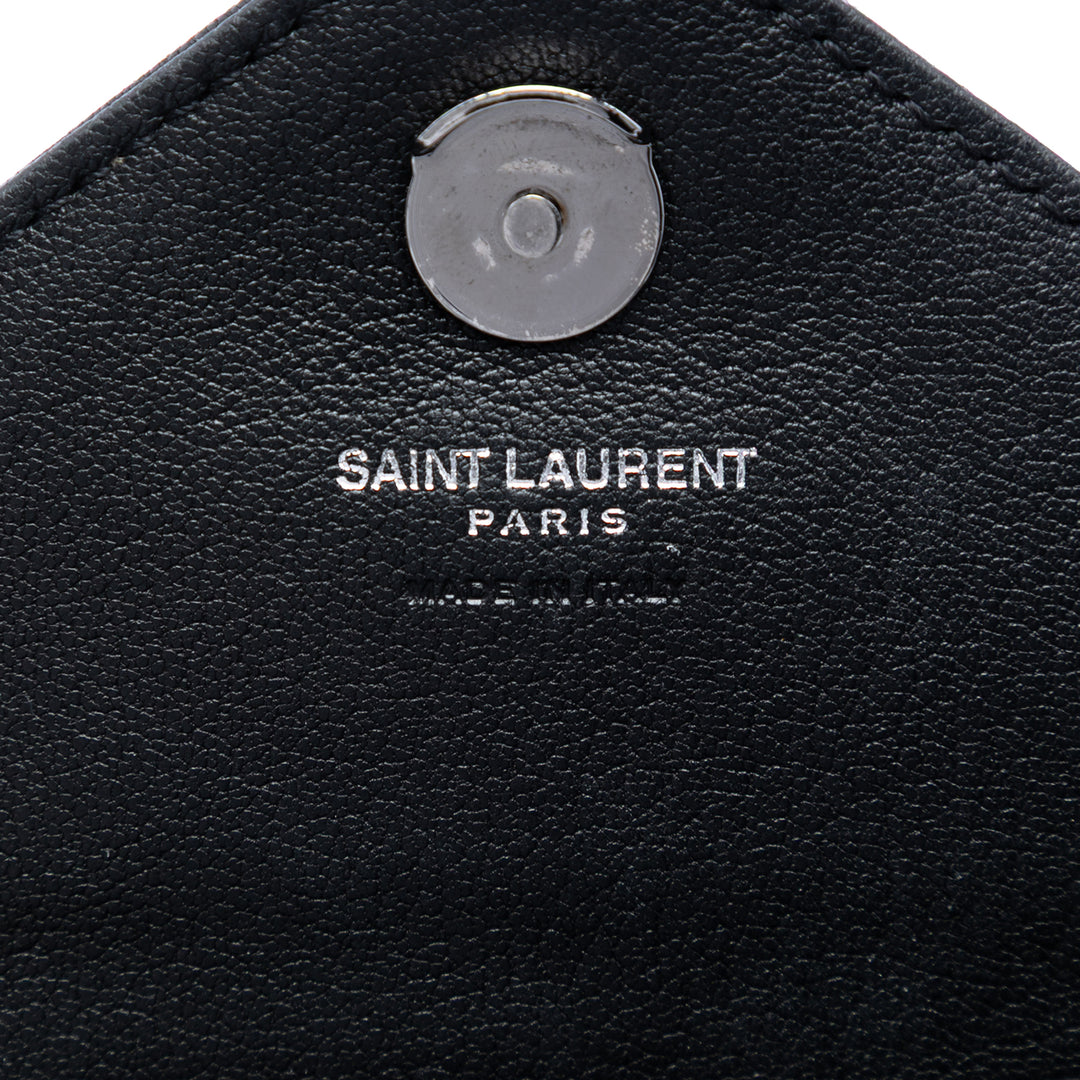 Chevron College Sac Mini de mouton Noir
