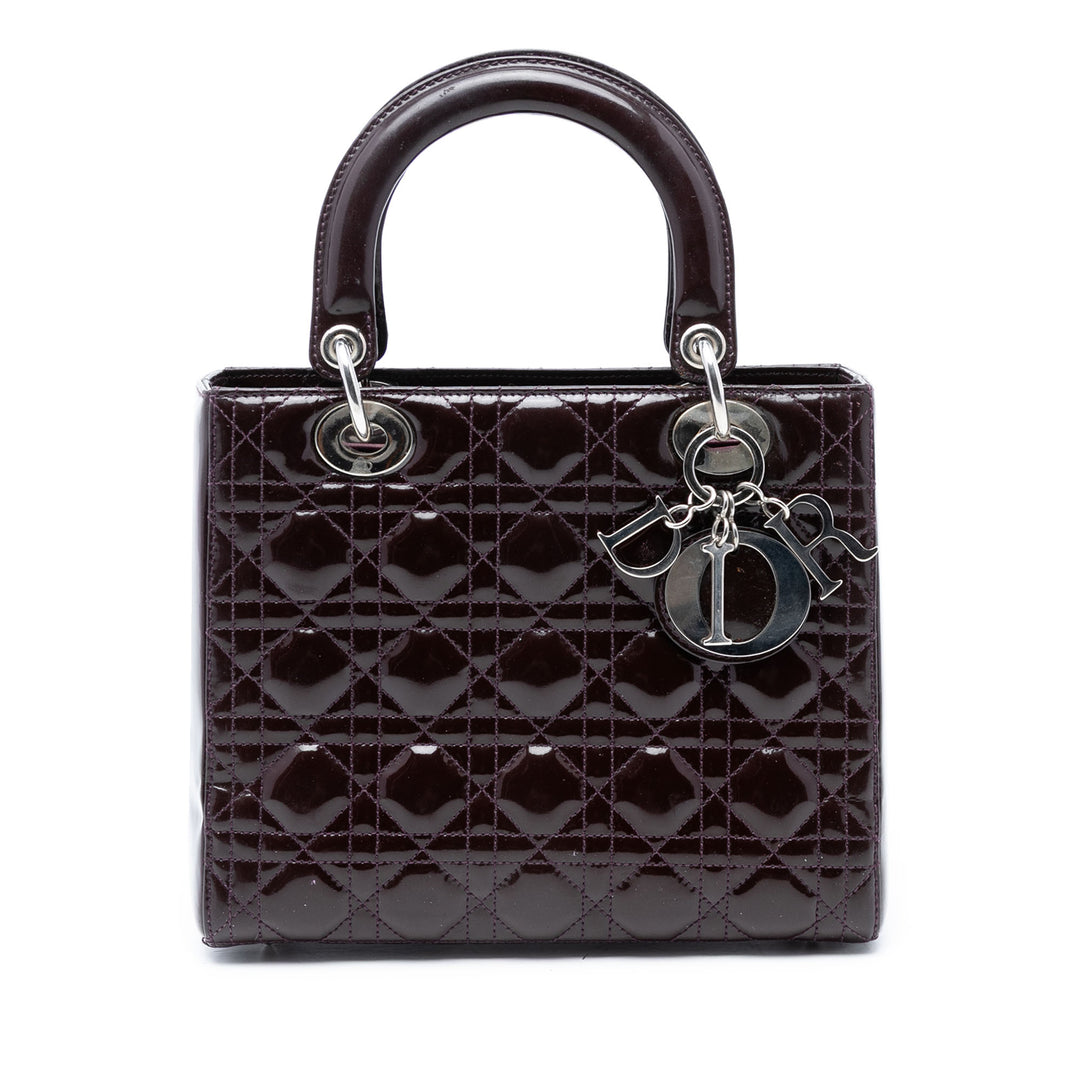 Dior Lady Dior Cannage Moyen Violet