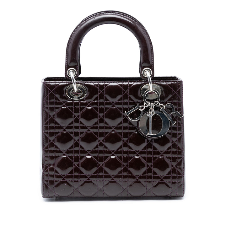 Dior Lady Dior Cannage Moyen Violet