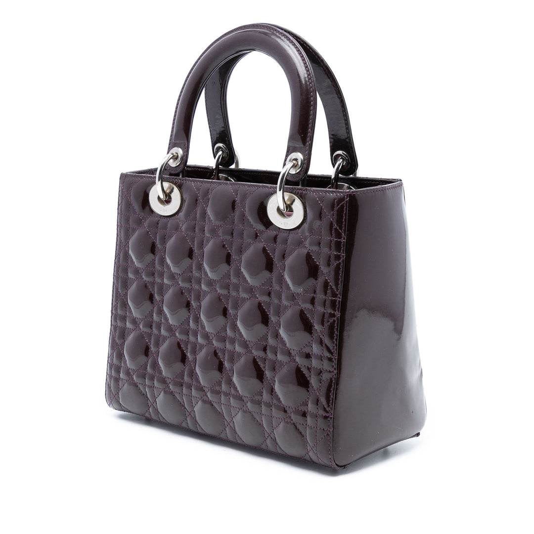 Dior Lady Dior Cannage Moyen Violet