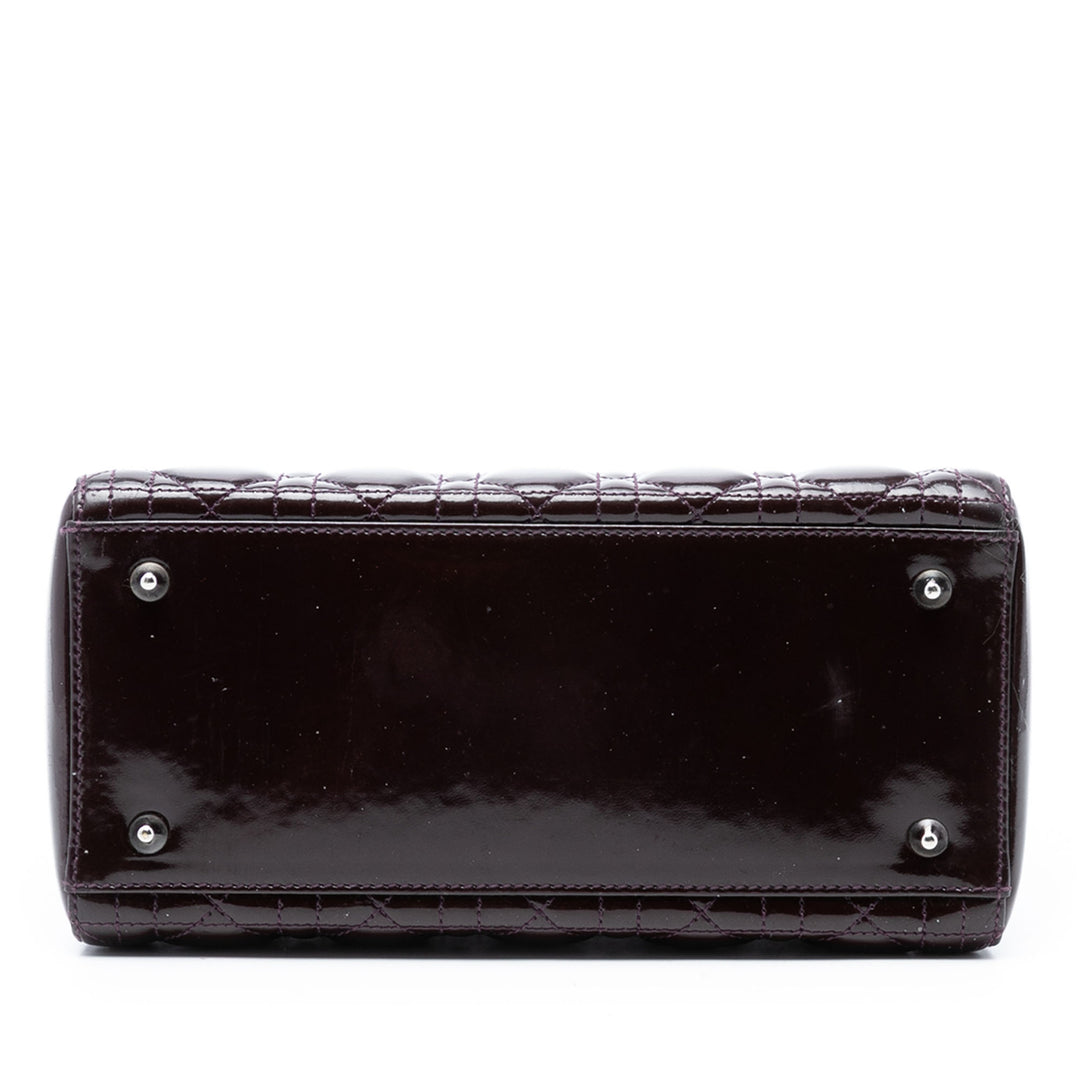 Dior Lady Dior Cannage Moyen Violet